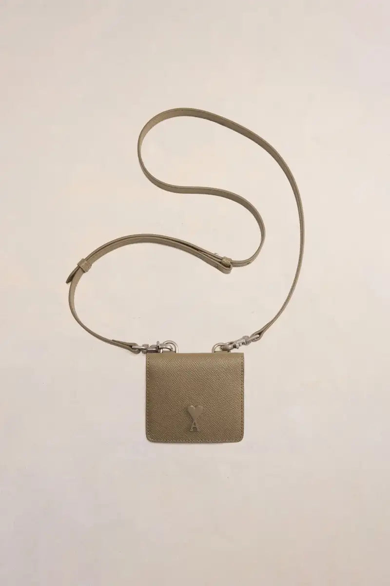 Ami Paris - Card Holder – Taupe