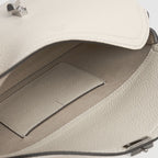 Sac Toteme T-Lock Leather Clutch