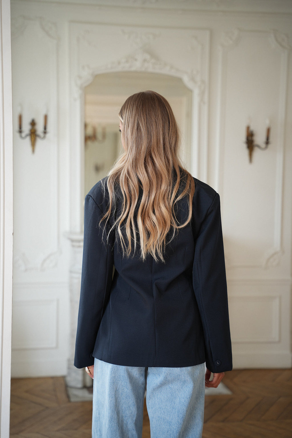 Blazer Cintré Chelsy - Marine