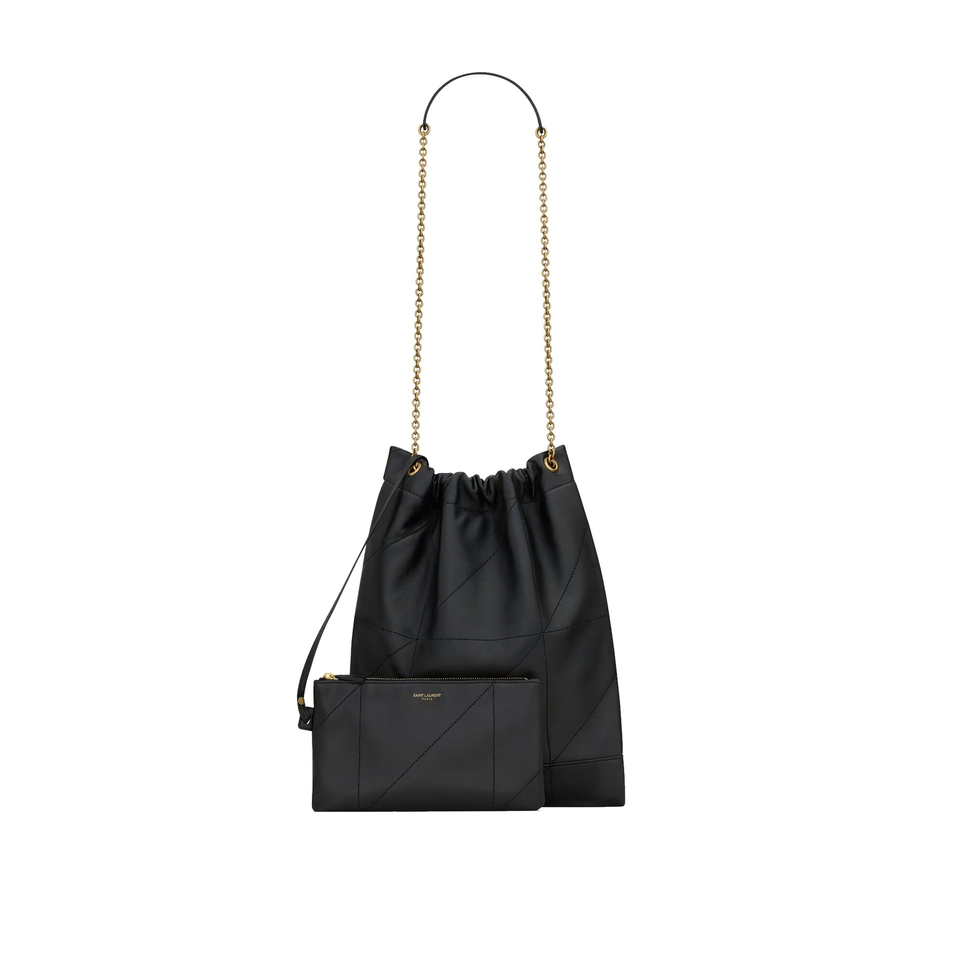 Saint Laurent - Sac Bandoulière Jamie Pochon - Femme - Black
