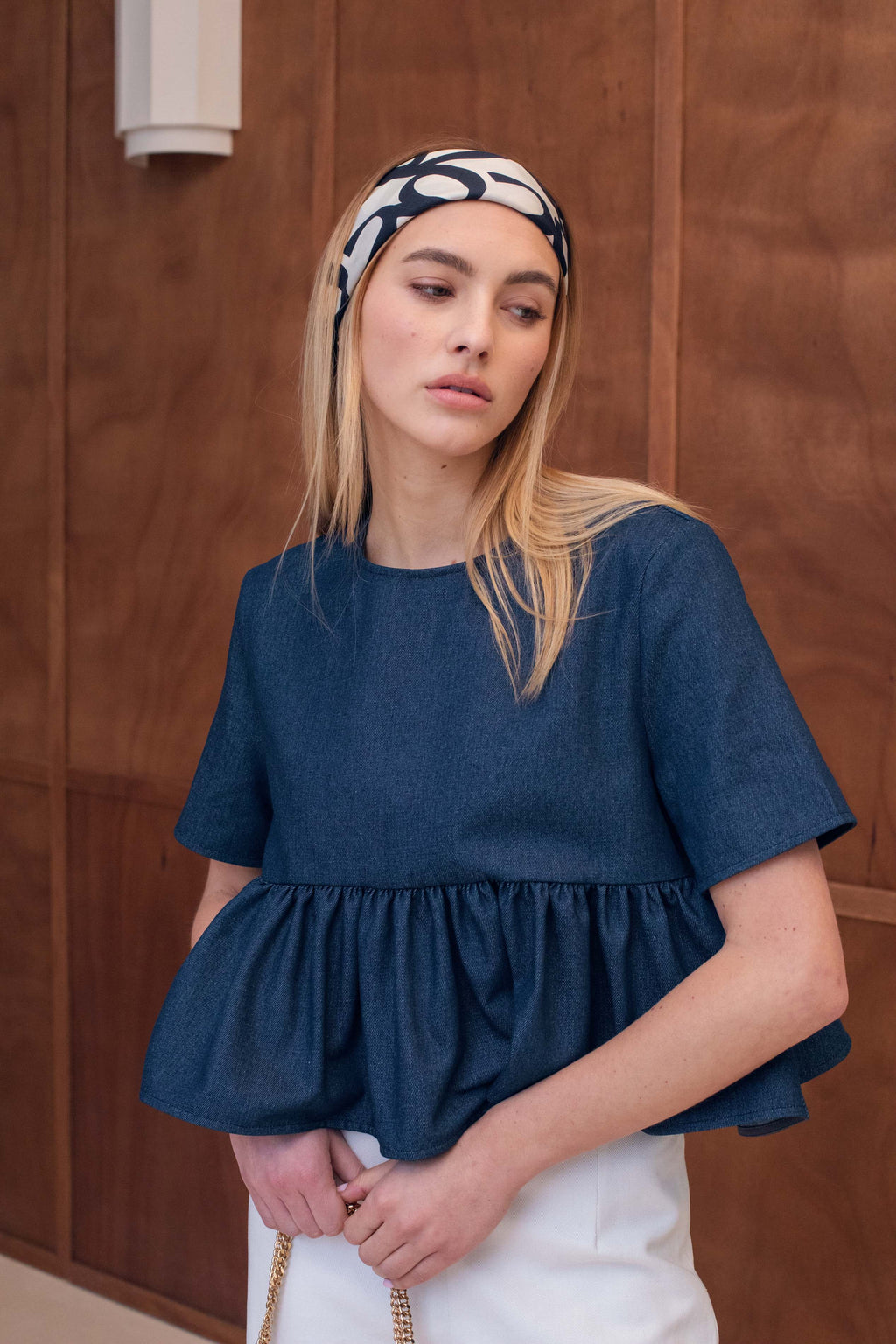 Camiseta Le Louane - Azul Marino