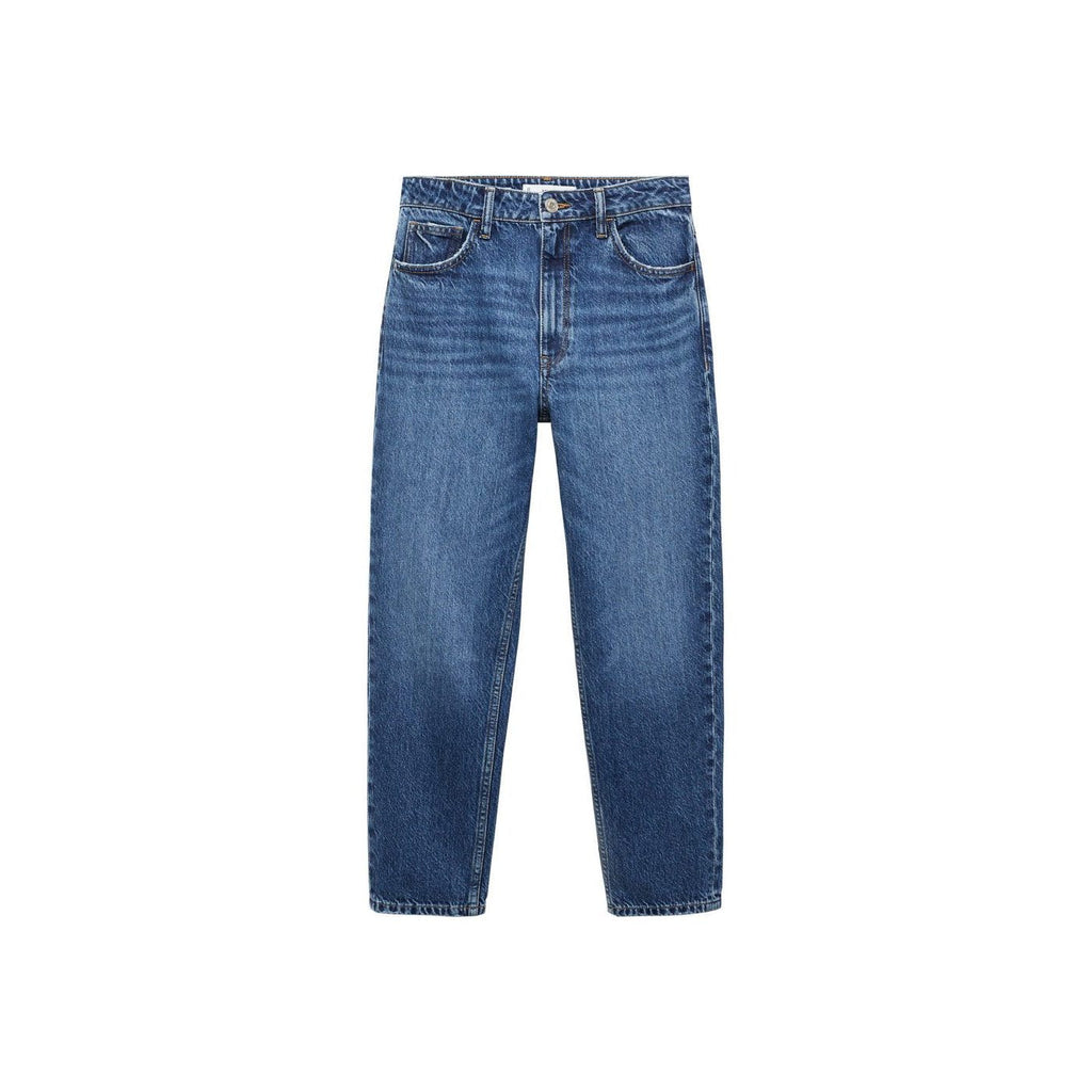 Vaqueros Mom de talle alto - Azul oscuro