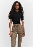 Normal Waist Skinny Trousers - Green