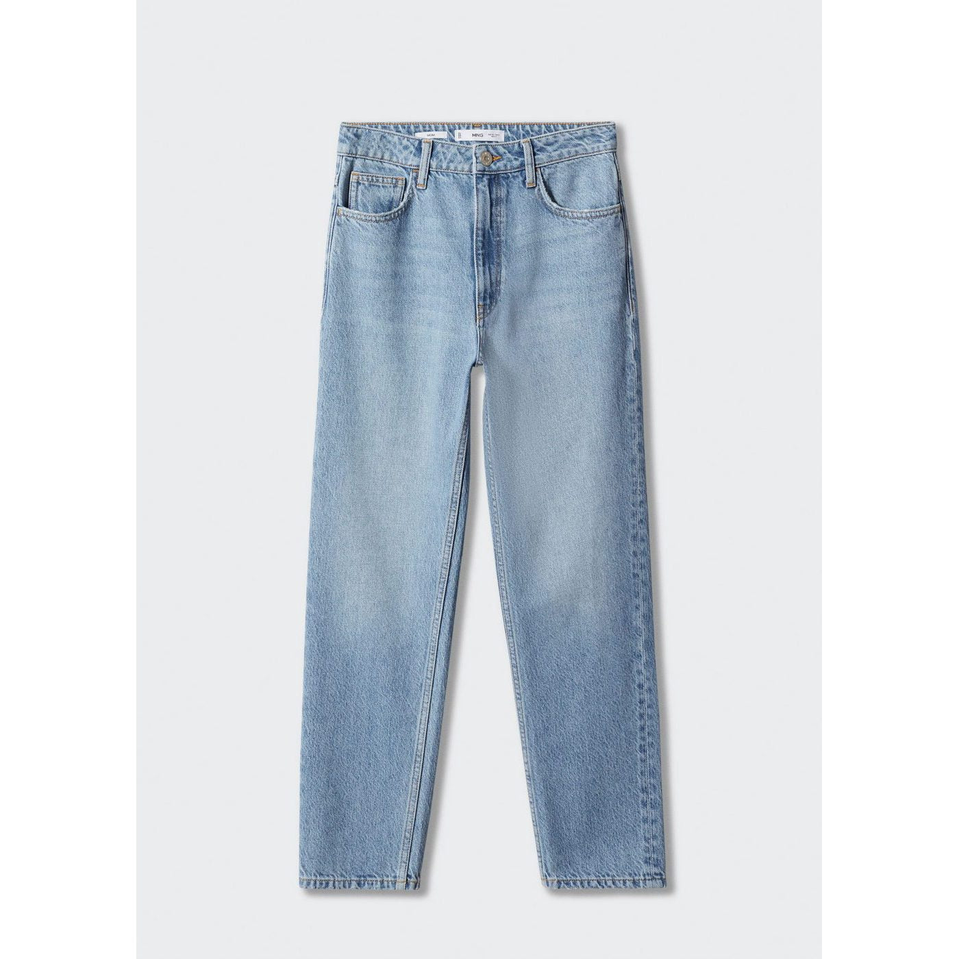 Jean Mom Taille Haute - Medium Blue