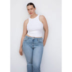 Jean Mom Taille Haute - Medium Blue