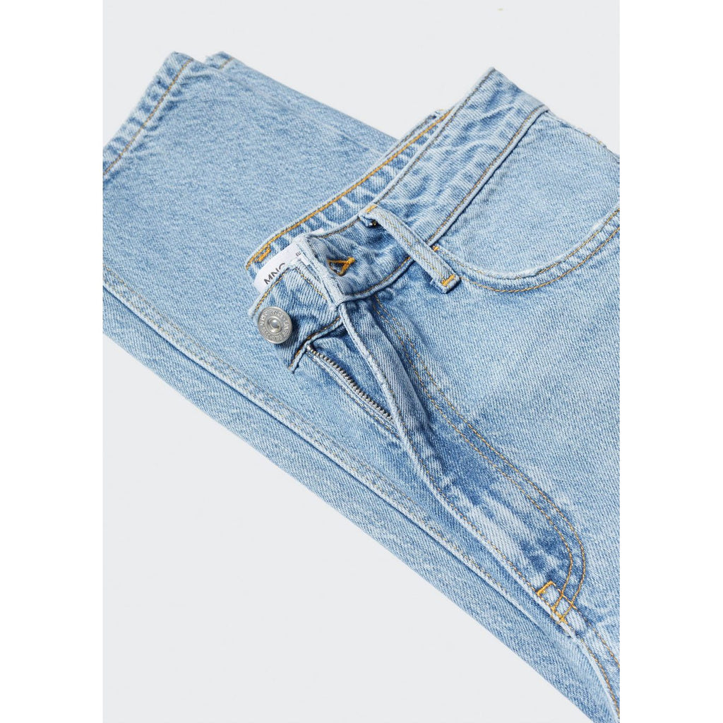 Jean Mom Taille Haute - Medium Blue