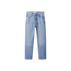 Slim Crop Jeans - Medium Blue