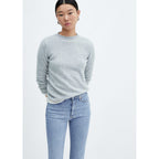 Slim Crop Jeans - Medium Blue
