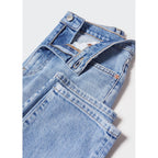 Slim Crop Jeans - Medium Blue
