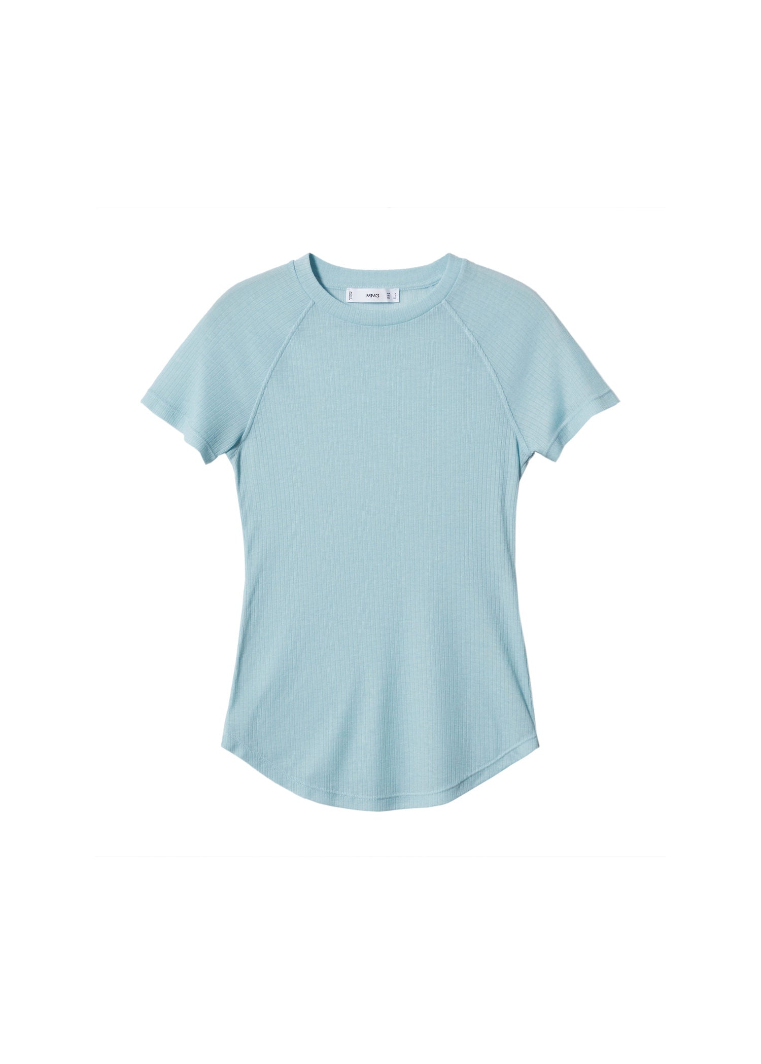 T-Shirt Détail Couture - Sky Blue