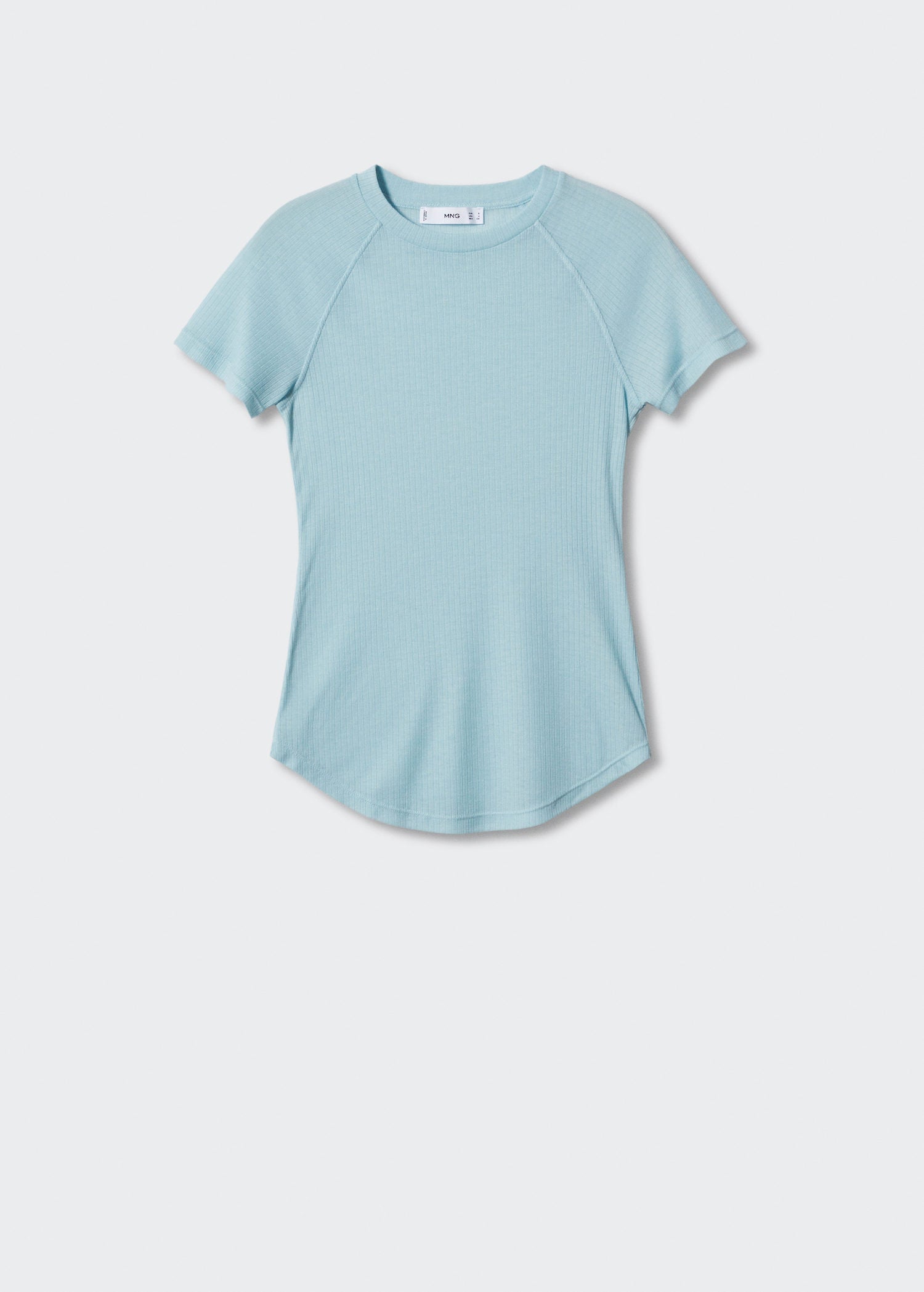 T-Shirt Détail Couture - Sky Blue