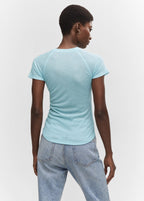 T-Shirt Détail Couture - Sky Blue