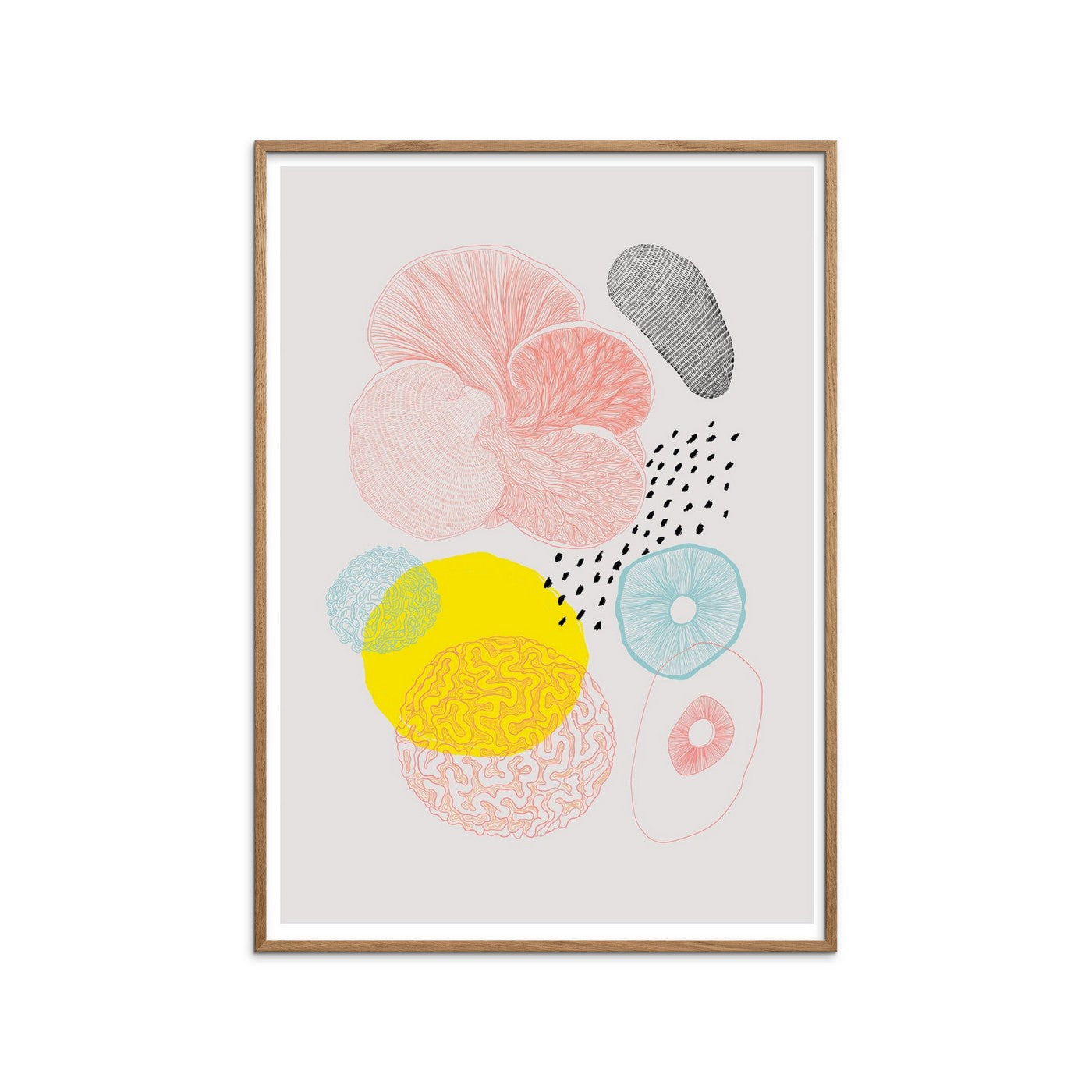 Gustav Lautrup - Organic Shapes No. 2