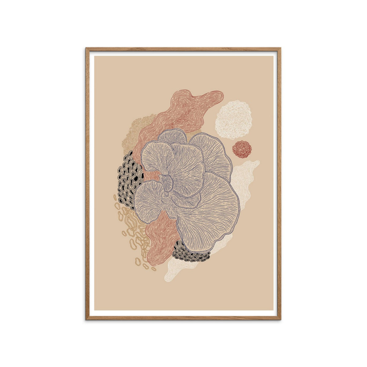 Gustav Lautrup - Organic Shapes No. 1