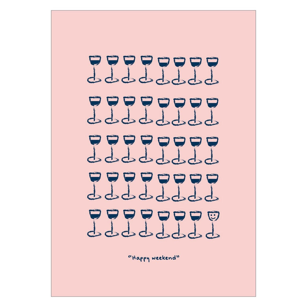 Life Of Van Dijk - Happyweekend Pink/Blue