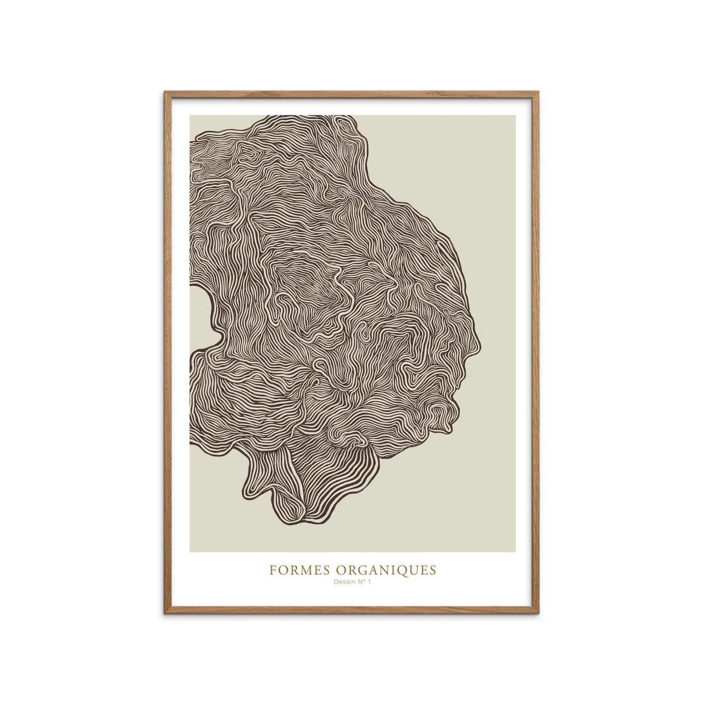 Gustav Lautrup - Wavy Formes Organiques No. 1