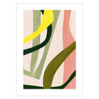 Violets Print House - Abstract Cut Out 1 Of 3