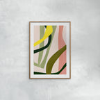 Violets Print House - Abstract Cut Out 1 Of 3