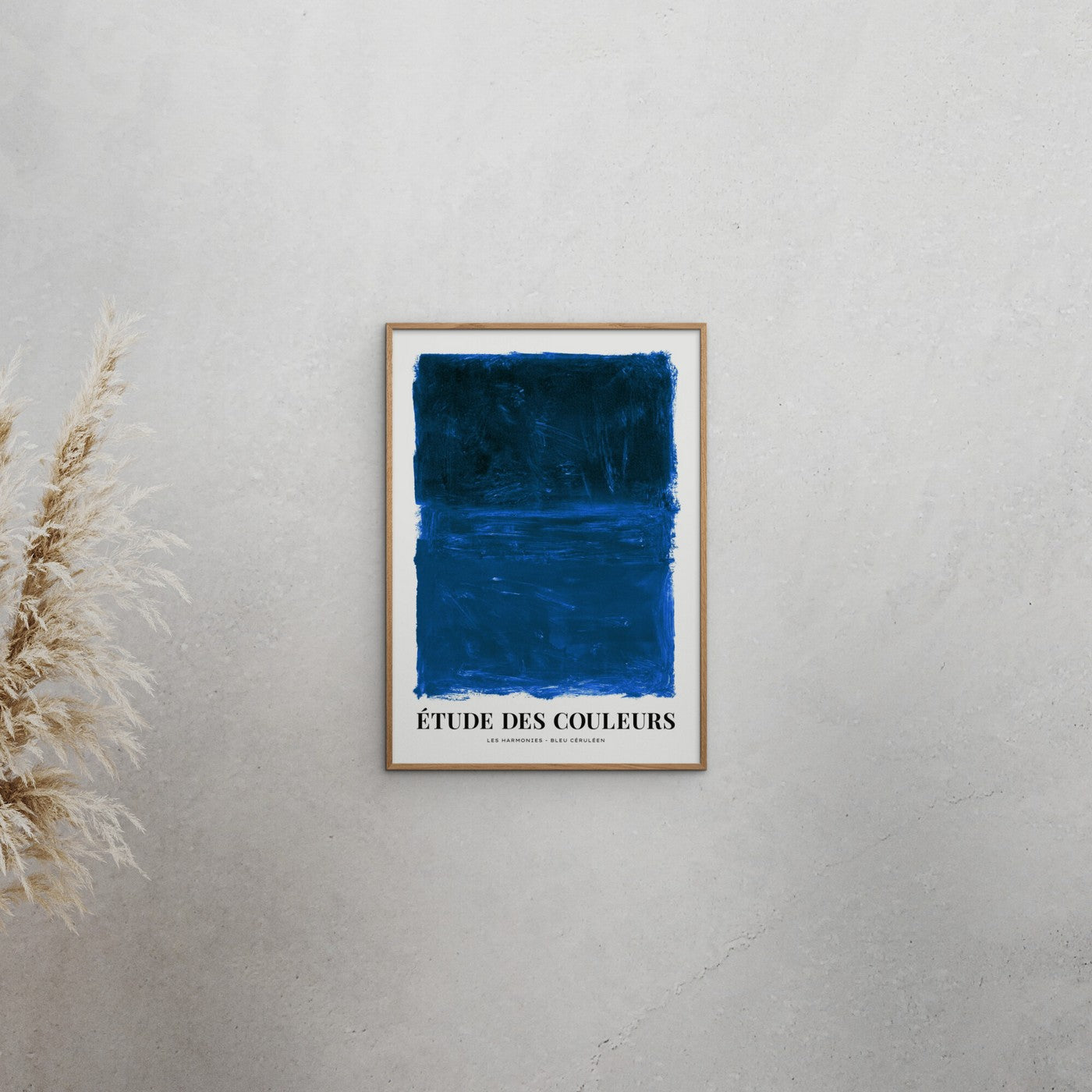 Kunstary - Motivo azul cerúleo