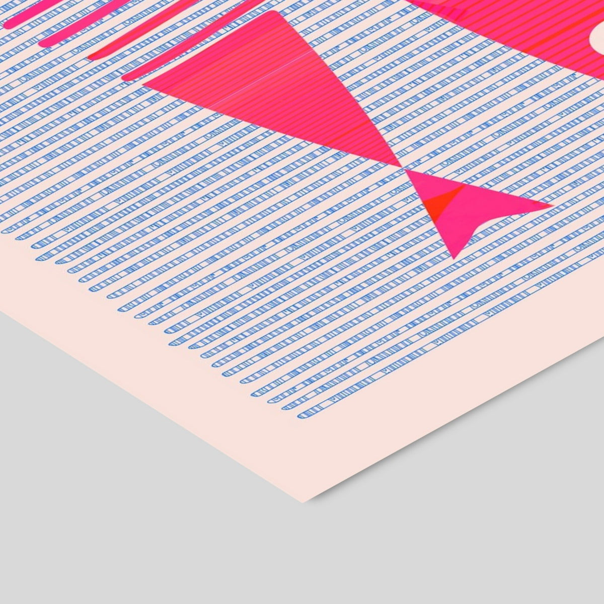 Fōmu Illustrations - Fishes, Pink