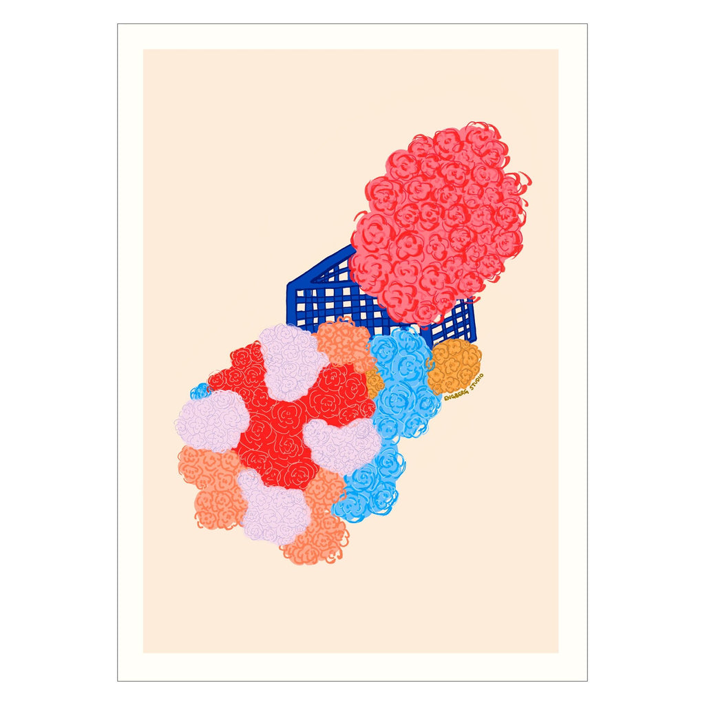 Engberg Studio - Flores en una Cesta