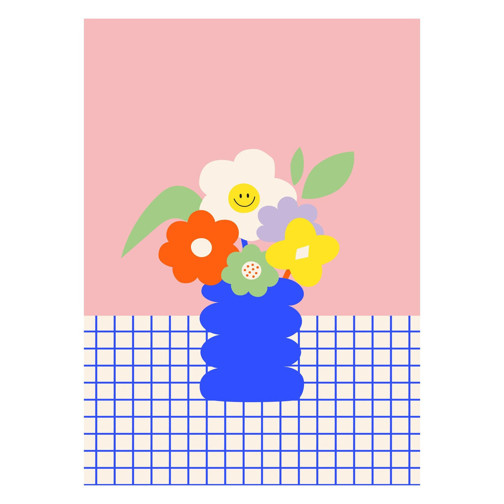 Affordable Art Prints X Maren Gross - Happy Daisy