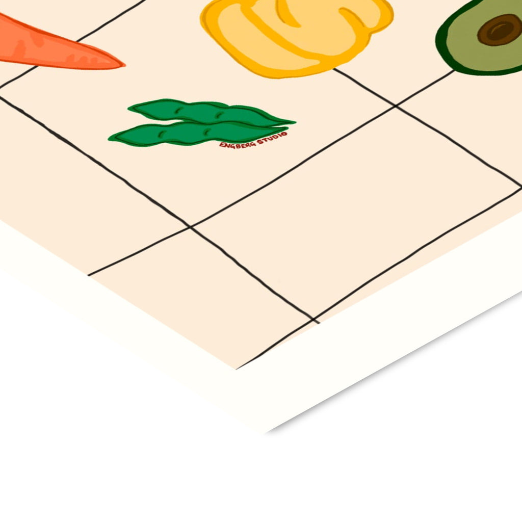 Engberg Studio - Farmers Market - Veggies