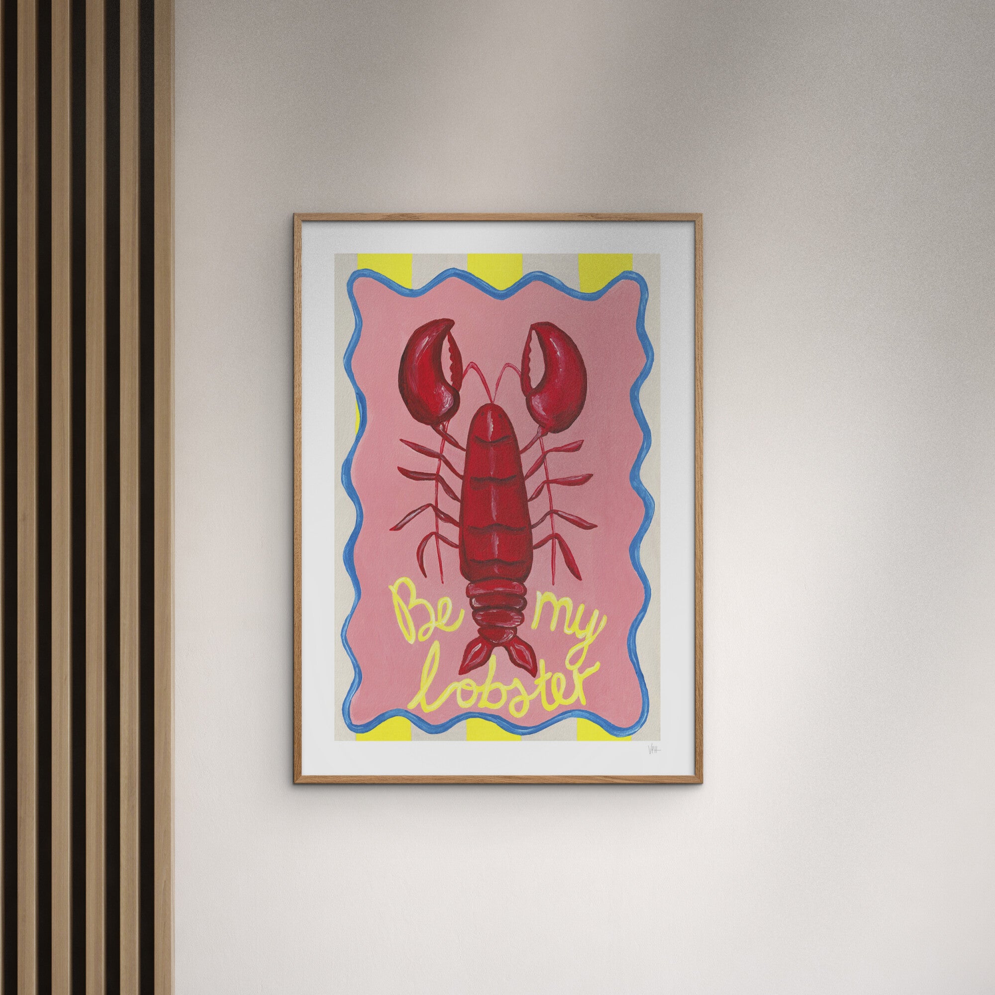 Violets Print House - Be My Lobster