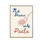 Láminas de Arte Asequibles X Ohkimiko - Sin Drama, Solo Pasta