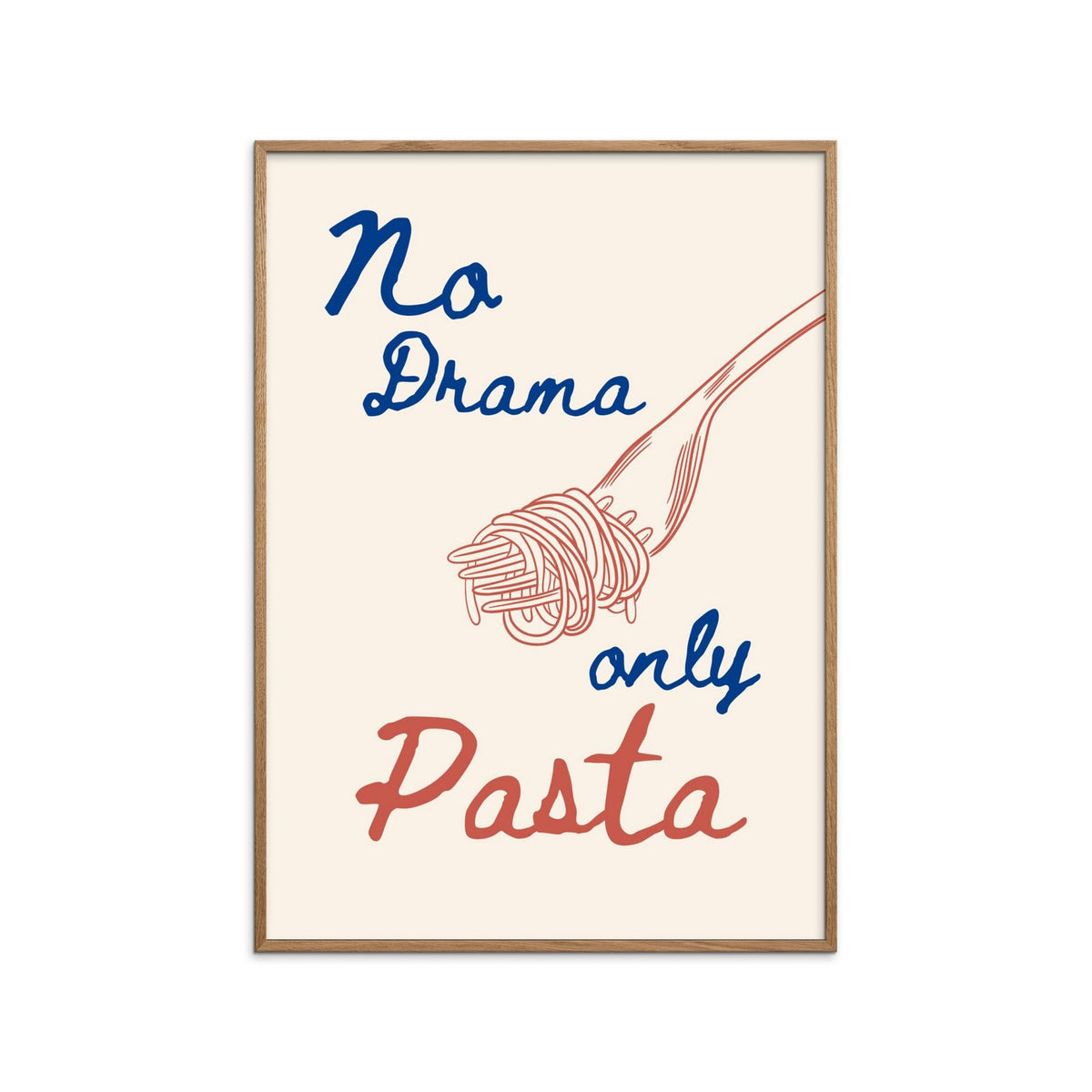 Láminas de Arte Asequibles X Ohkimiko - Sin Drama, Solo Pasta