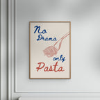 Láminas de Arte Asequibles X Ohkimiko - Sin Drama, Solo Pasta