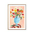 Violets Print House - Poppies And Tulips
