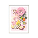 Violets Print House - Plato de flores