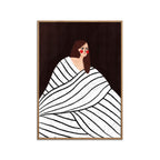Bea Muller - The Woman With Black And White Stripes