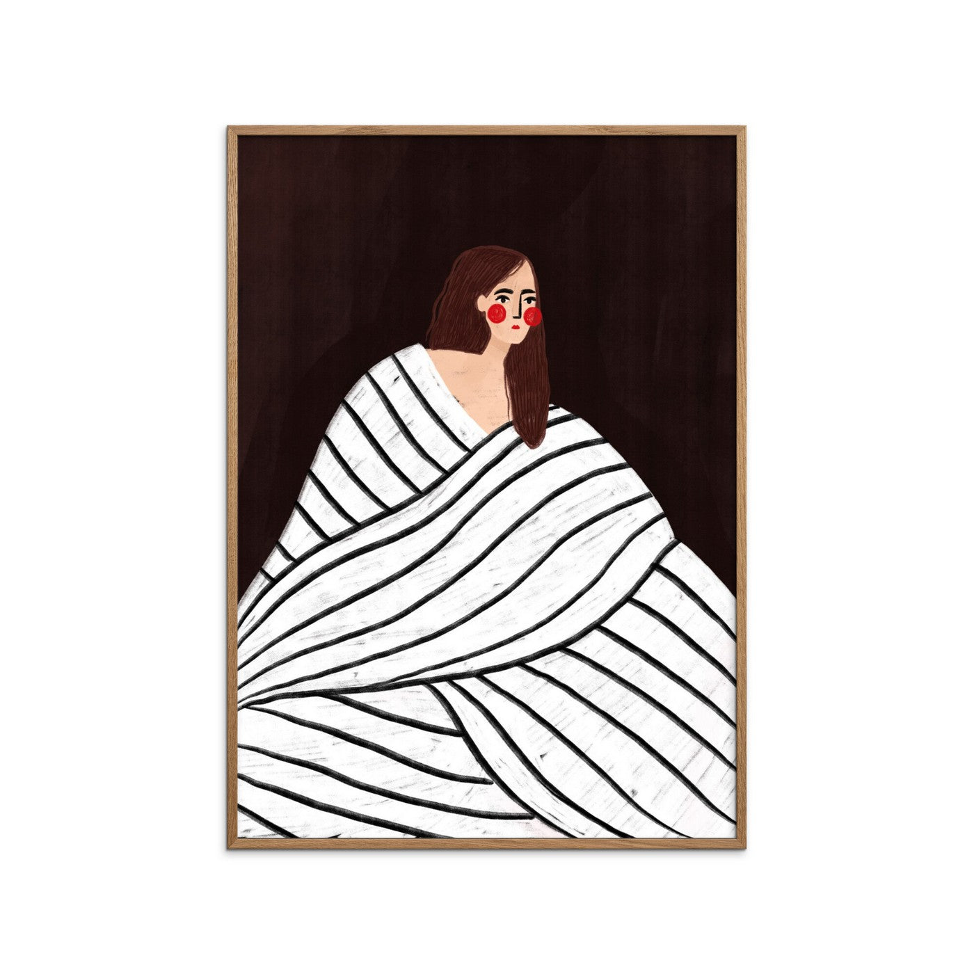 Bea Muller - The Woman With Black And White Stripes