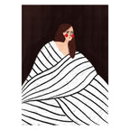 Bea Muller - The Woman With Black And White Stripes