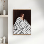 Bea Muller - The Woman With Black And White Stripes