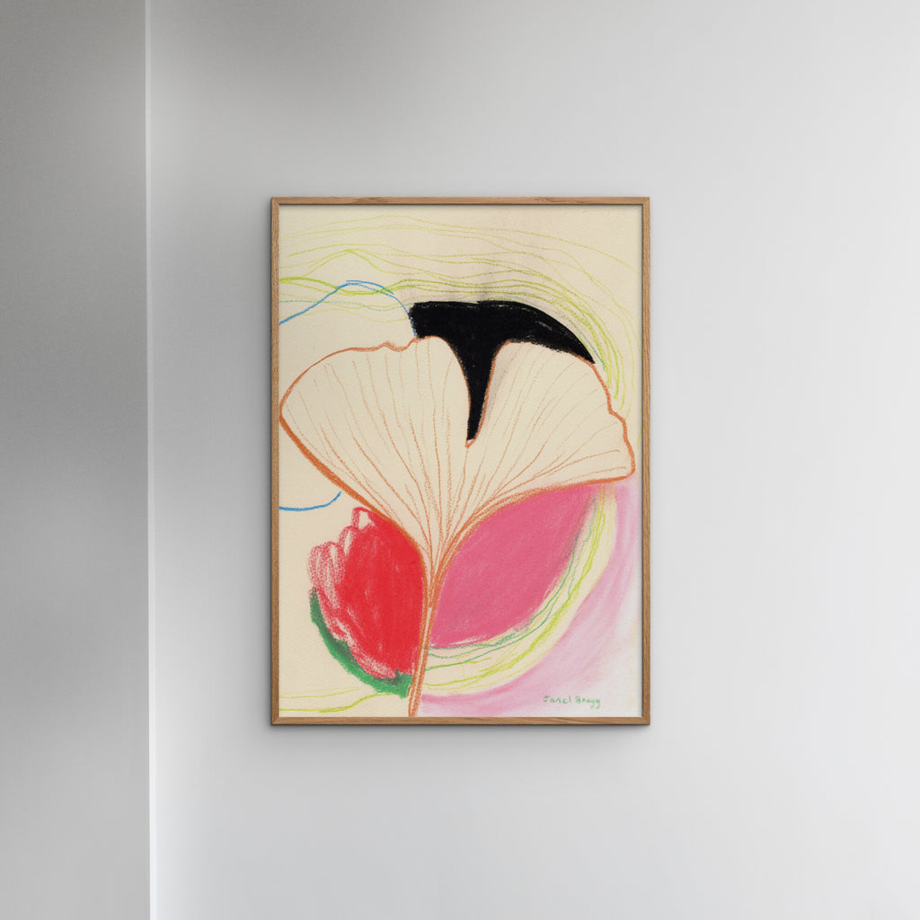 Janel Bragg - Ginkgo Leaves In Color II