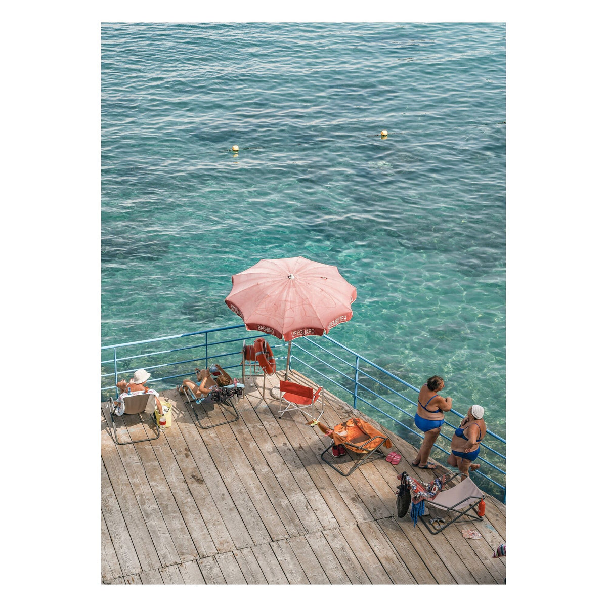 Henrike Schenk - Ocio en el muelle junto al mar