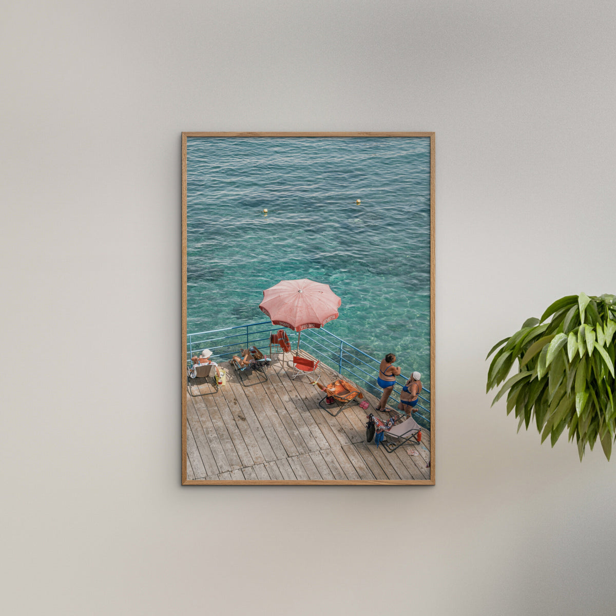 Henrike Schenk - Ocio en el muelle junto al mar