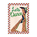 Violets Print House - Lets Dance Blue And Green Print