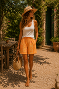Pantalón corto Palmyshort - Amarillo
