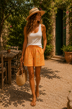 Pantalón corto Palmyshort - Amarillo
