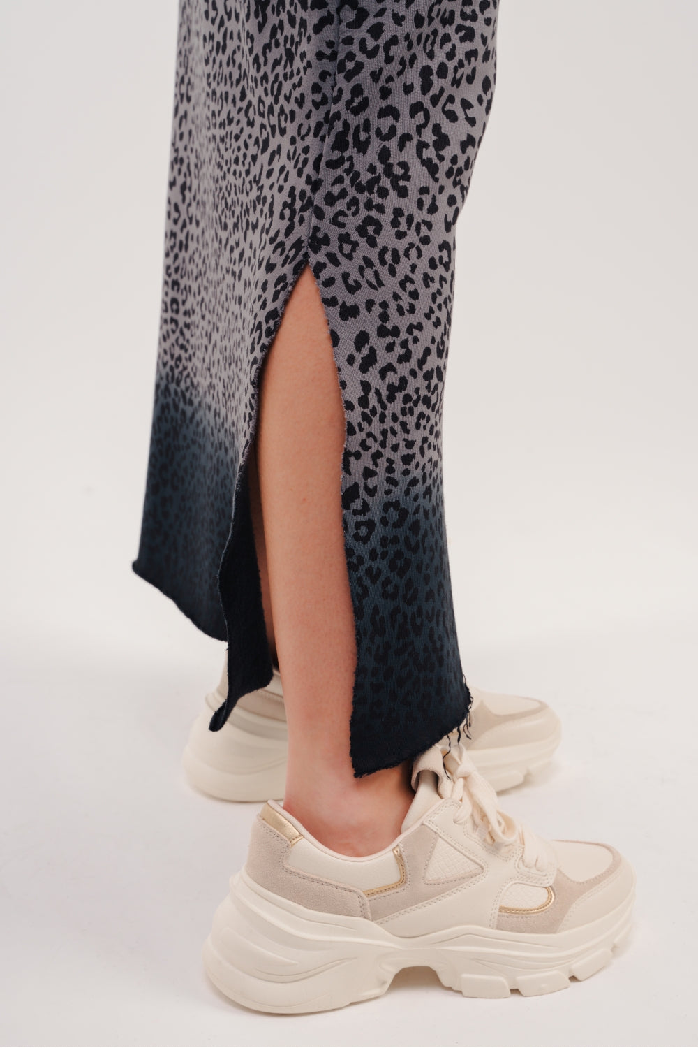 The Maxi Skirt Mitchell Tie And Dye Léo Black