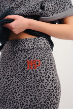 The Maxi Skirt Mitchell Tie And Dye Léo Black