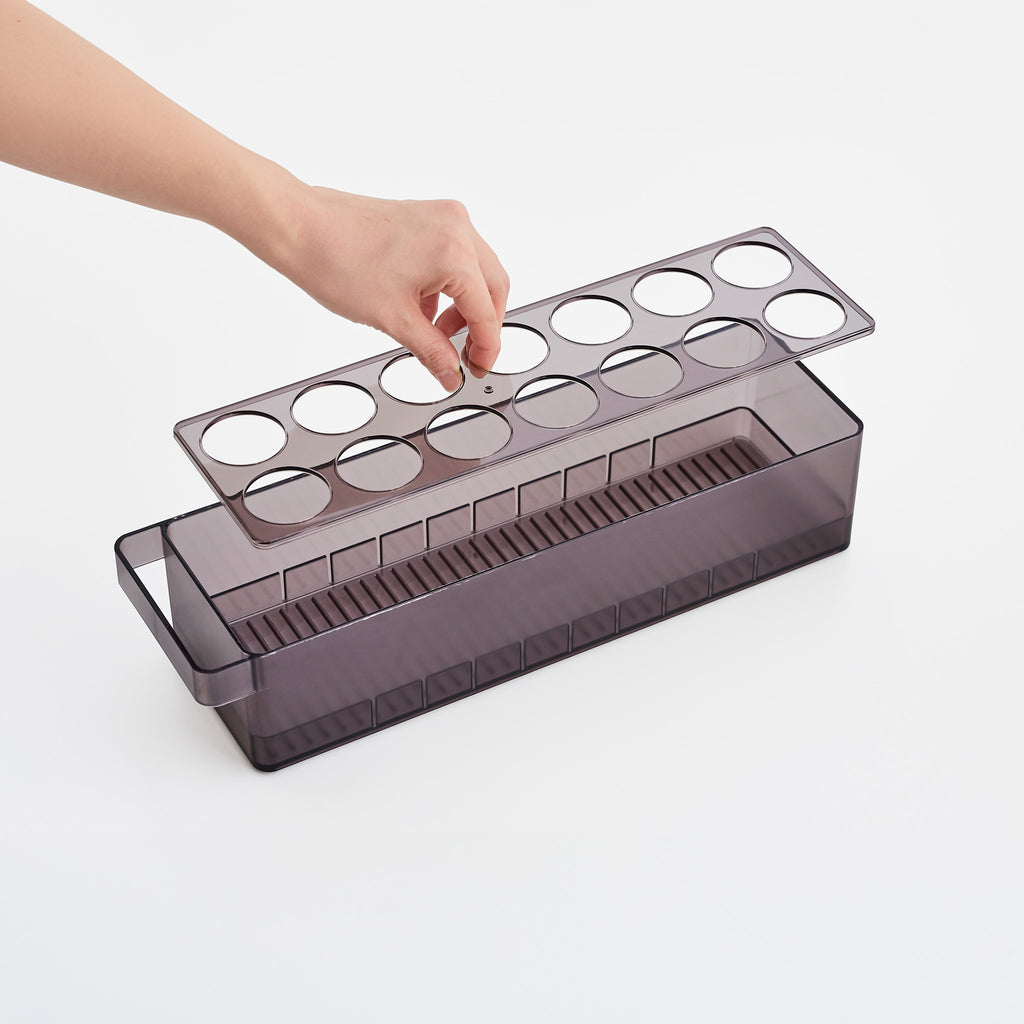 Tower Refrigerator Egg Tray - Black