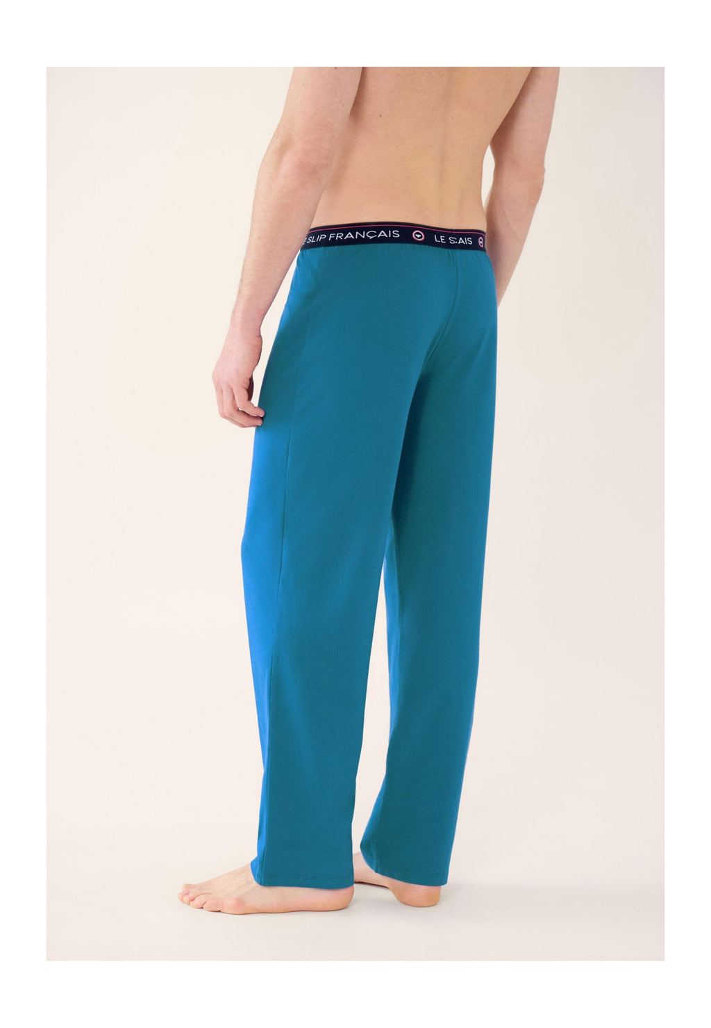 Bas De Pyjama Long Indomptable En Coton - Topaz