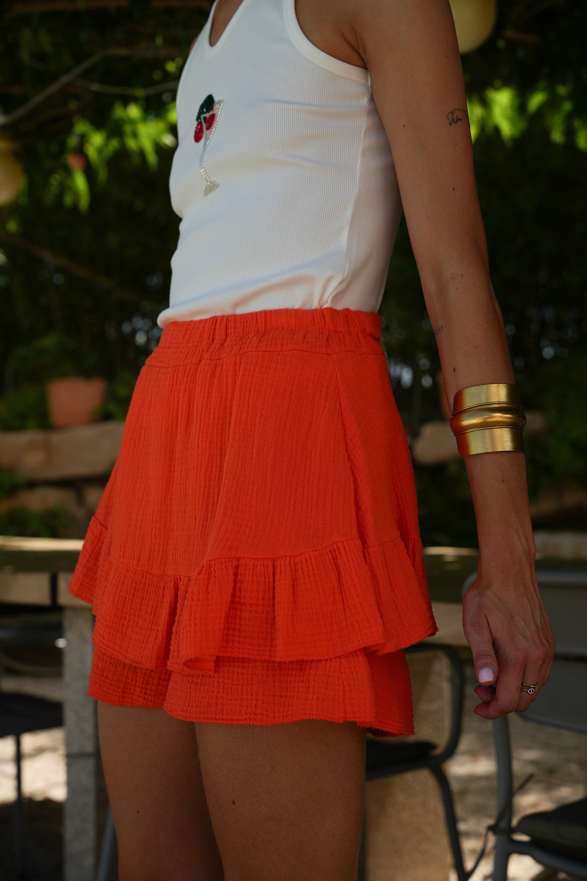 Jupe Short Lola - Orange