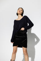 Mini-rok Harry Léo Gold - Zwart