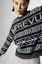 The Ernest Imprevu Black Knit